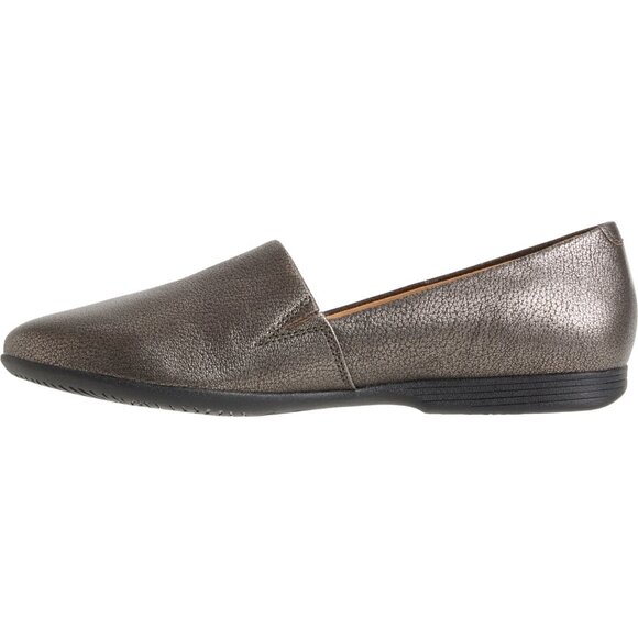NEW Dansko Larisa Slip-On Loafers Nappa Leather in Pewter Metallic 254 - Picture 6 of 9